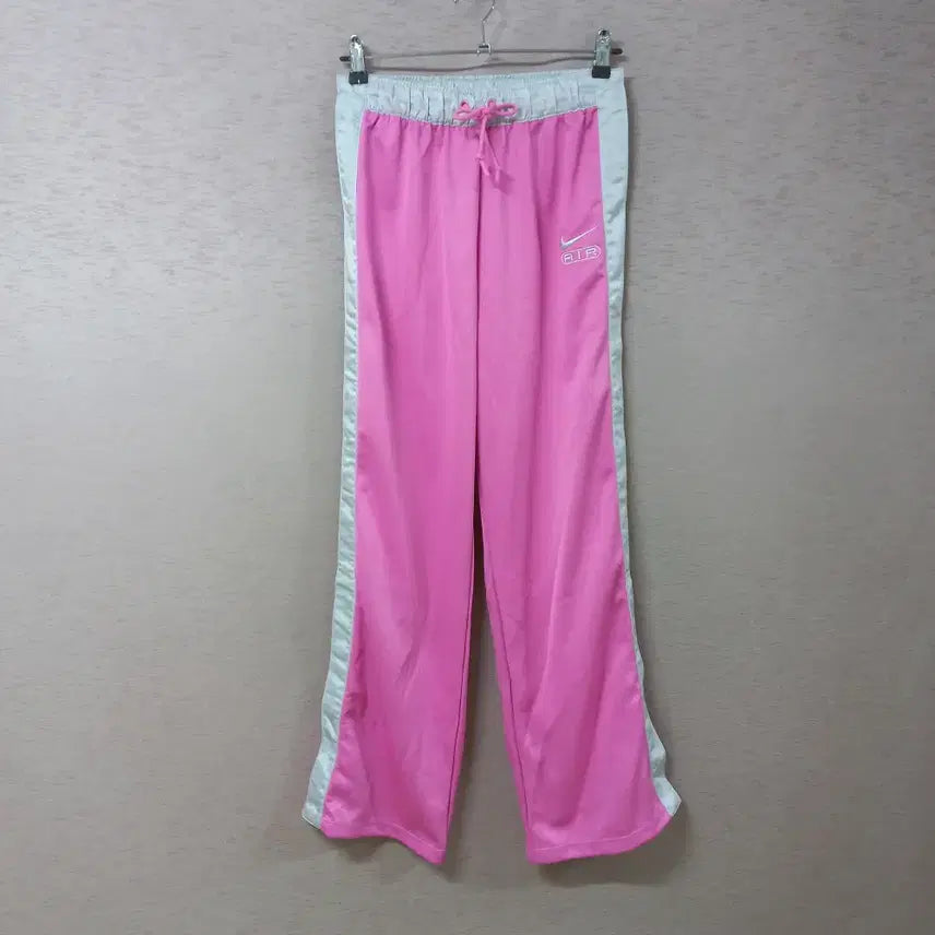 [BUNJANG] Nike Pink Side Slit Training Pants Spring/Fall / B9-29/나이키 핑크 옆트임 트레이닝팬츠 봄가을