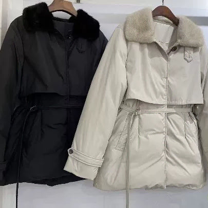 [BUNJANG] Sisley Goose Down Padded Jacket / 시 슬리 거위털 패딩