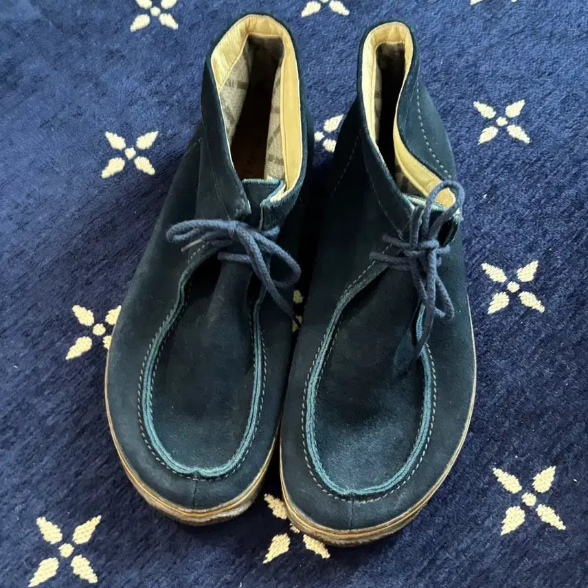 [BUNJANG] Asahi Indigo Suede Deck Shoes / asahi 아사히 인디고 스웨이드 덱슈즈