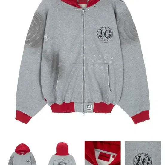 [BUNJANG] Insane Garage Empty Hood Zip-up Multi / 인세인개러지 엠프티 후드집업 멀티
