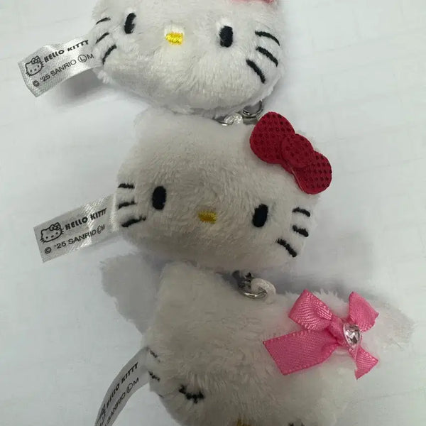 [BUNJANG] Sanrio Hello Kitty Gacha Keyring Set (3 Types) / 산리오 헬로키티 가챠 키링 3종 일괄 새상품