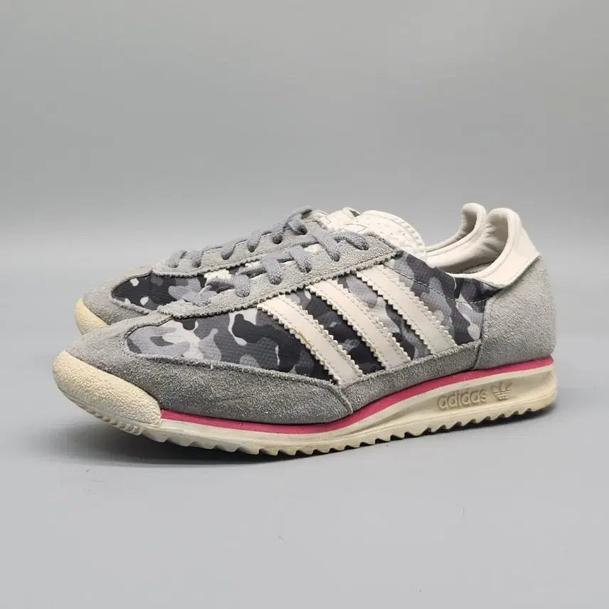 [BUNJANG] Adidas SL72 Camo Sneakers / g 아디다스 SL72 카모 운동화 225
