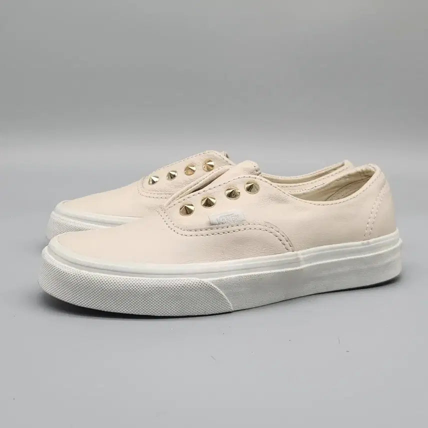 [BUNJANG] Vans Authentic Natural Leather Sneakers Size 220 / g 반스 어센틱 천연가죽 스니커즈 220