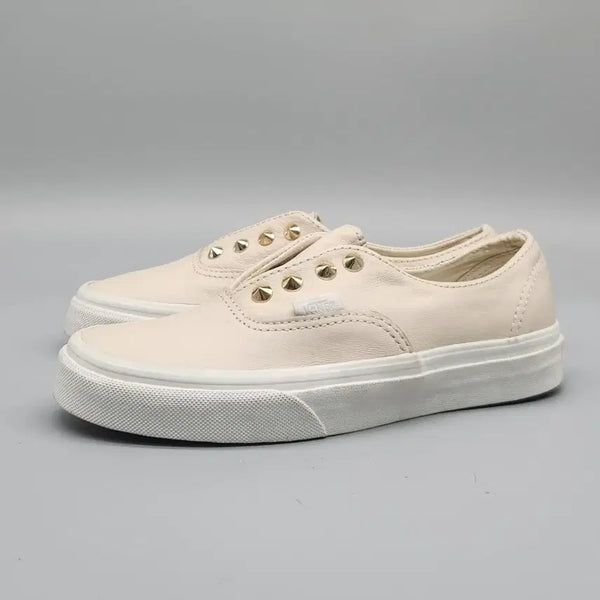 [BUNJANG] Vans Authentic Natural Leather Sneakers Size 220 / g 반스 어센틱 천연가죽 스니커즈 220