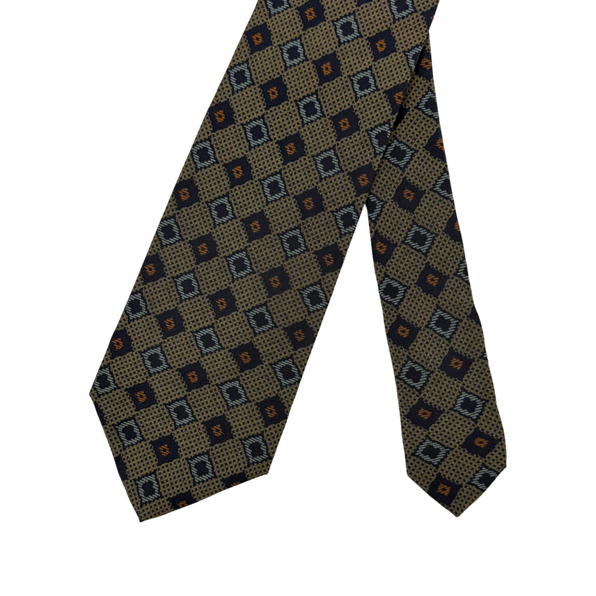 [BUNJANG] Giorgio Armani Silk Micro Dot Jacquard Tie / 조르지오 아르마니 실크 넥타이 [BSF13106_883-04]