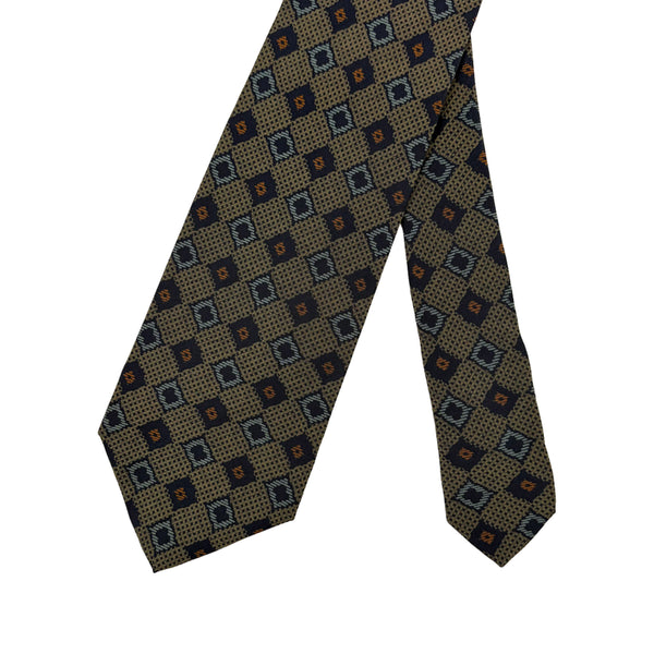 [BUNJANG] Giorgio Armani Silk Micro Dot Jacquard Tie / 조르지오 아르마니 실크 넥타이 [BSF13106_883-04]