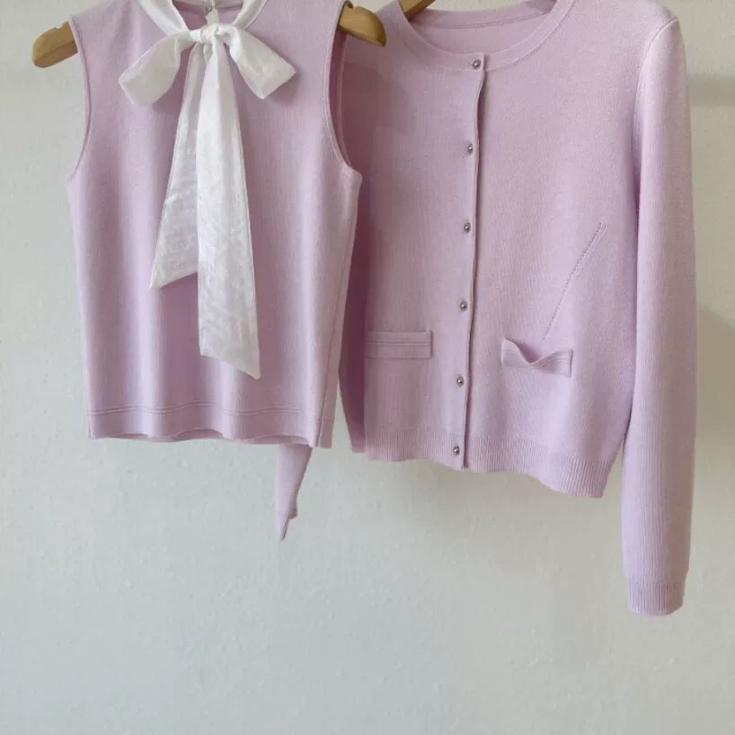 [BUNJANG] Cardigan Set / 가디건 세트