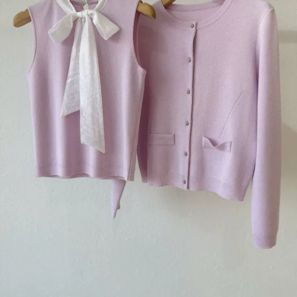 [BUNJANG] Cardigan Set / 가디건 세트