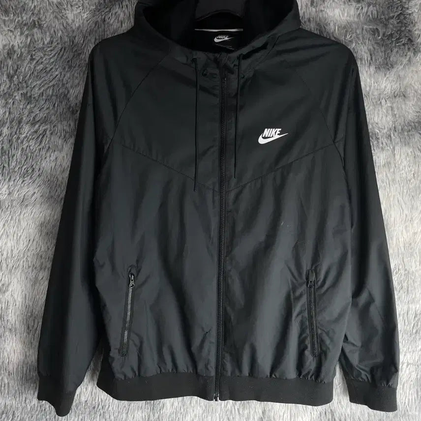 [BUNJANG] Nike Windrunner Chevron Jacket Black L / 나이키 윈드러너 쉐브런 바람막이 자켓 블랙y 7182