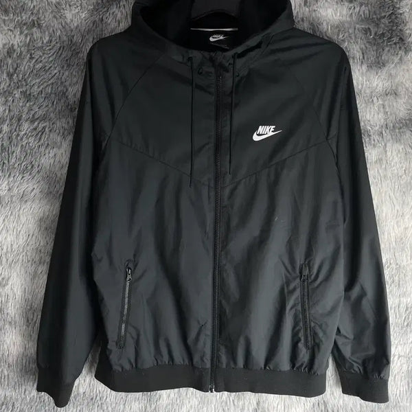 [BUNJANG] Nike Windrunner Chevron Jacket Black L / 나이키 윈드러너 쉐브런 바람막이 자켓 블랙y 7182