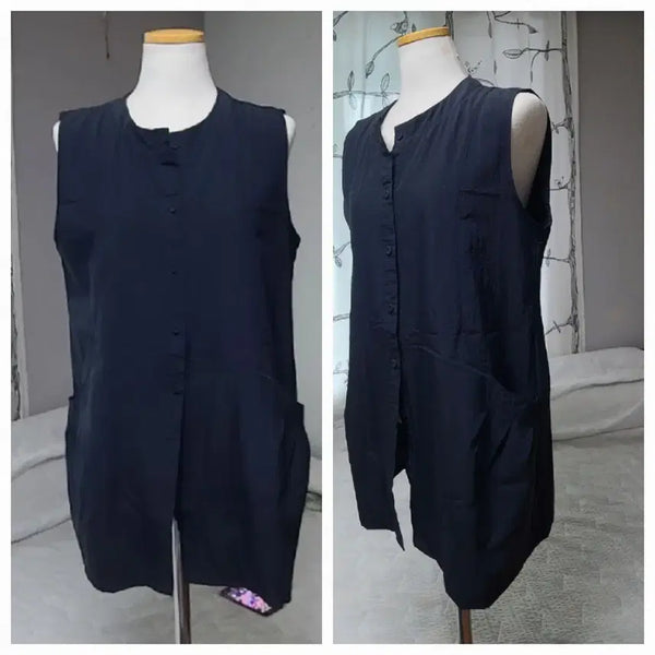 [BUNJANG] Orderlet Long Vest / 오더렛 롱조끼 베스트