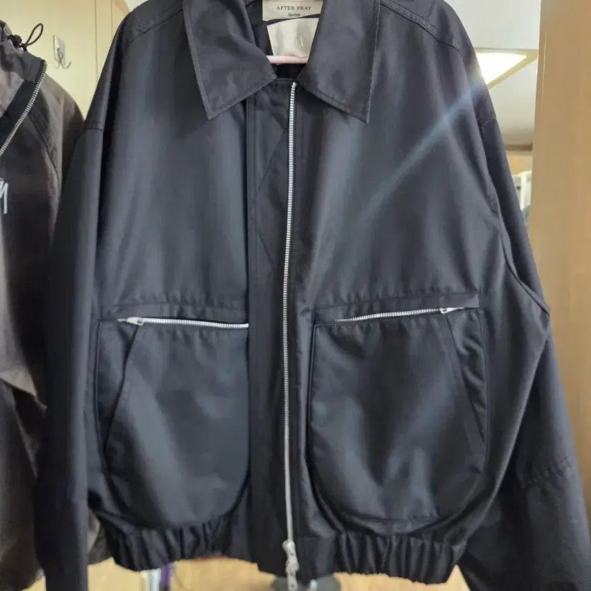 [BUNJANG] Afterpray Flight Blouson Black M / 애프터프레이 플라이트 블루종 M 팝니다