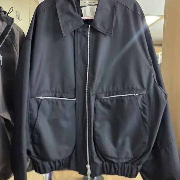 [BUNJANG] Afterpray Flight Blouson Black M / 애프터프레이 플라이트 블루종 M 팝니다