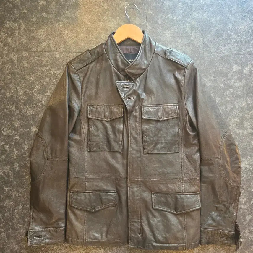 [BUNJANG] Panicale M-65 Style Leather Field Jacket / 빠니칼레(Panicale) M-65 스타일의 가죽 필드 자켓