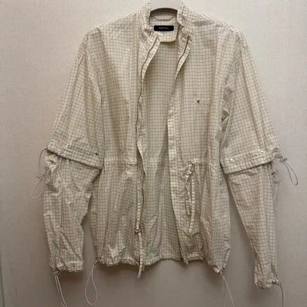 [BUNJANG] PORTVEL Grid Check Utility Jacket / PORTVEL 포트벨 그리드 체크 유틸리티 자켓 / JAPAN