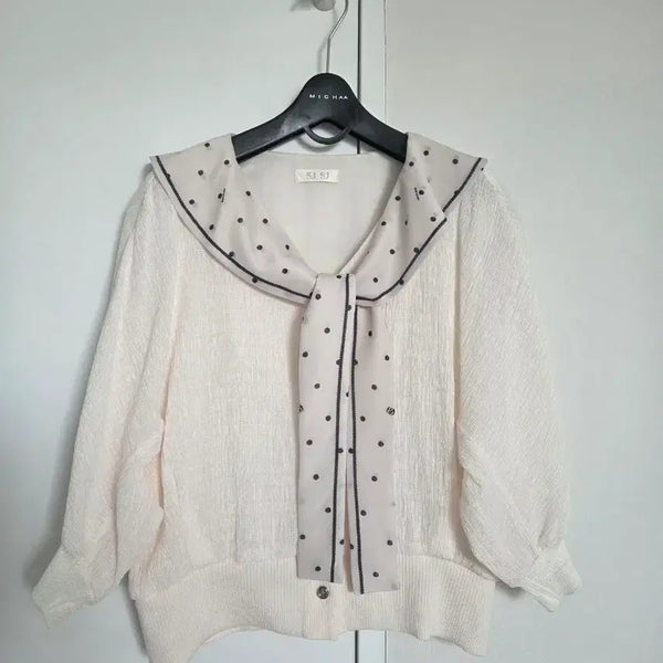 [BUNJANG] SJSJ Blouse Cardigan / sjsj 블라우스 가디건