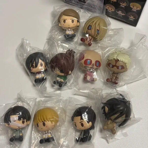 [BUNJANG] Attack on Titan Each Resolution Choco-Noko Full Set (10 Types) / 진격의 거인 각자의 결의 초코노코 10종 풀세트