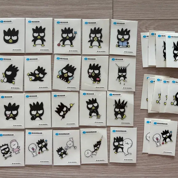 [BUNJANG] Badtz-Maru 20-Piece Sticker Set / 배드바츠마루 띠부씰 20종 전종판매