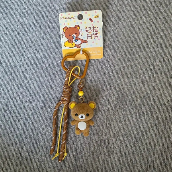 [BUNJANG] Rilakkuma Velvet Keyring / 리락쿠마 키링 판매합니다.