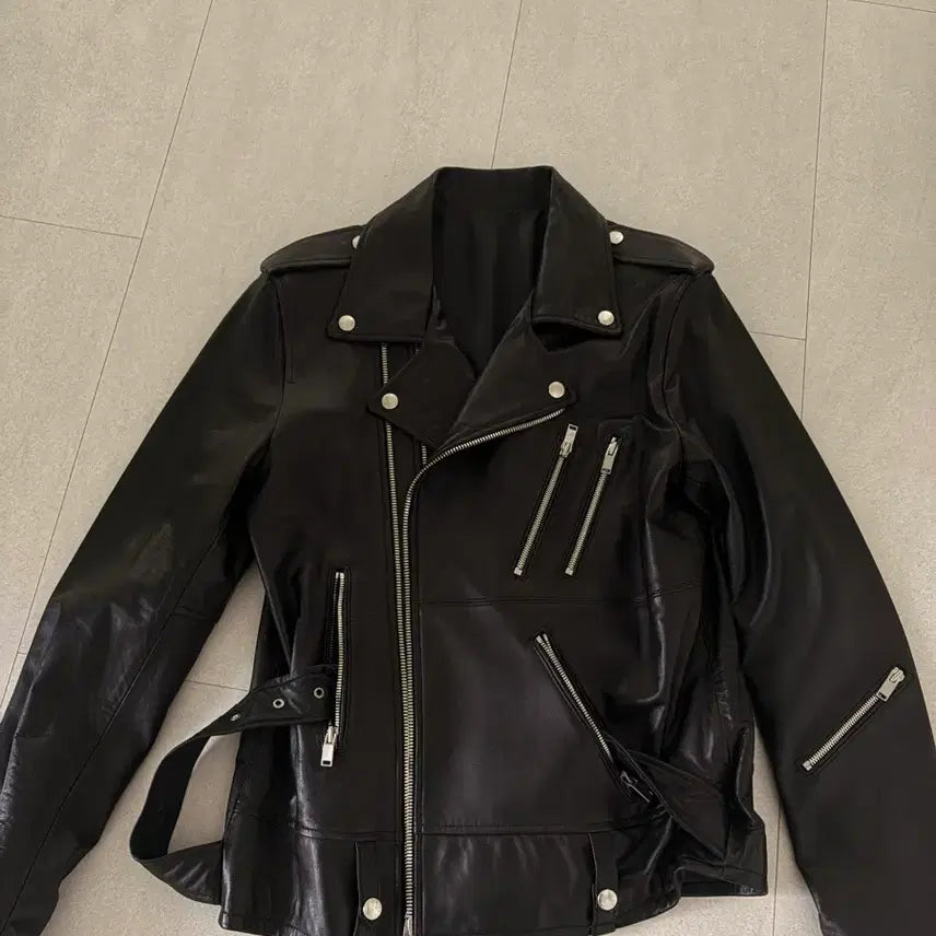 [BUNJANG] Dope Jason Leather Jacket L / 도프제이슨 가죽자켓 L