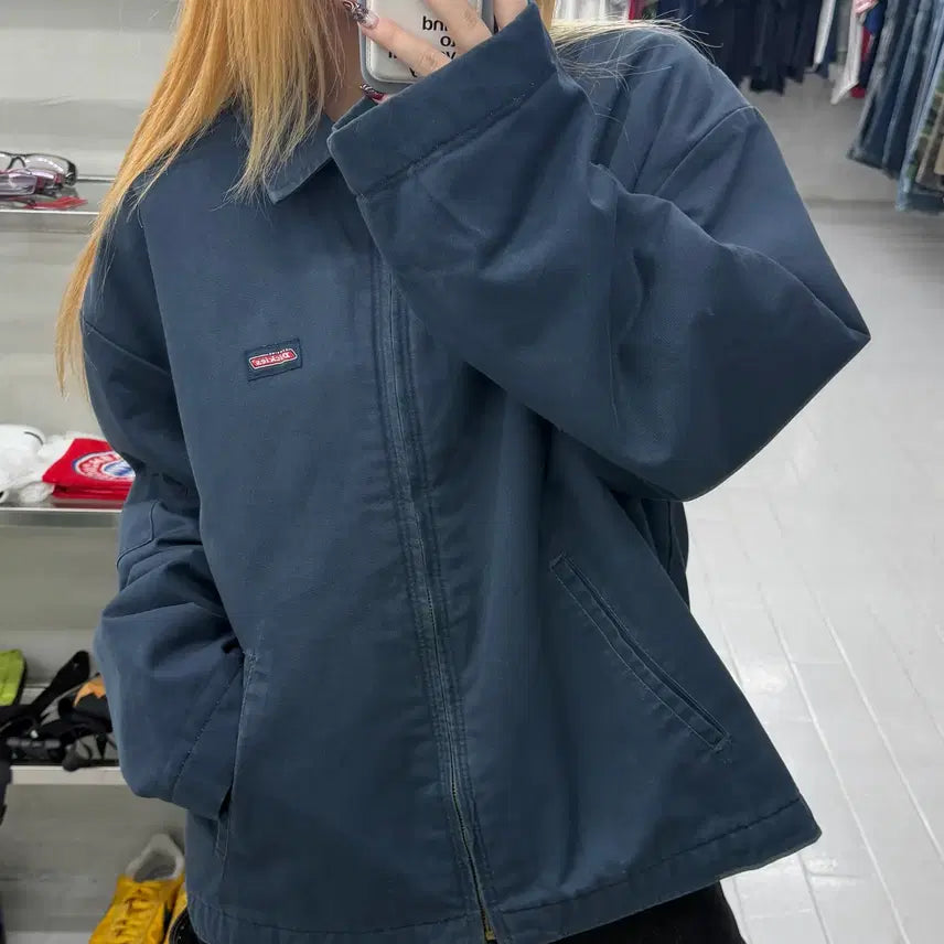 [BUNJANG] Dickies 00s Navy Quilted Lining Eisenhower Work Jacket (2XL) / (2XL) 디키즈 00's 네이비 퀼팅 안감 아이젠하워 워크 자켓