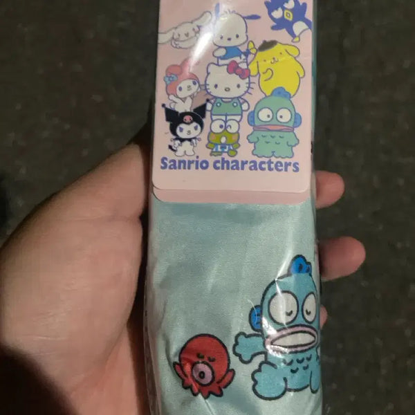 [BUNJANG] Sanrio Hangyodon Folding Umbrella / 새상품 산리오 한교동 접이식 우양산
