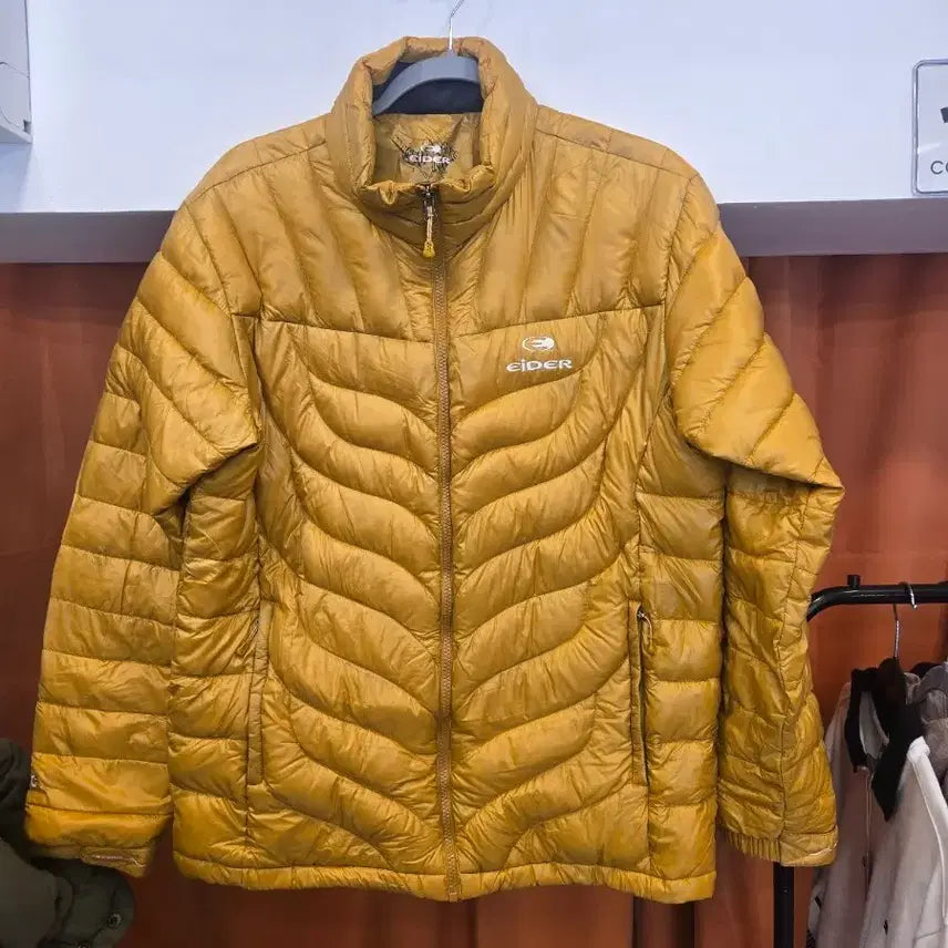 [BUNJANG] Eider Lightweight Padded Jacket Yellow / 아이더 경량 패딩 옐로우