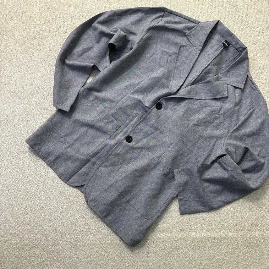 [BUNJANG] Vintage Linen Single Blazer / 6 빈티지 린넨 싱글 블레이저 0929K1