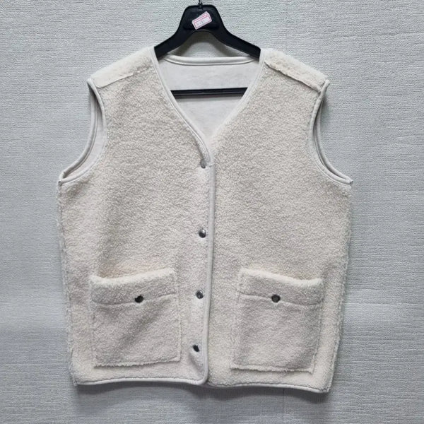 [BUNJANG] Women's Fleece Vest / b487 플리스 조끼