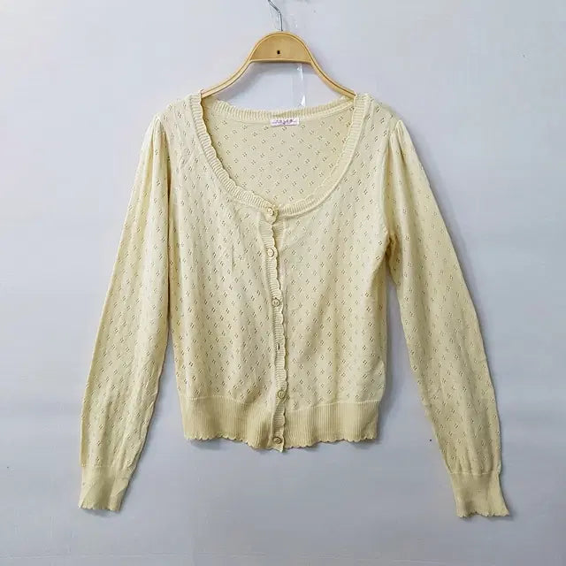 [BUNJANG] COLZA Yellow Cardigan / COLZA 가디건 옐로우