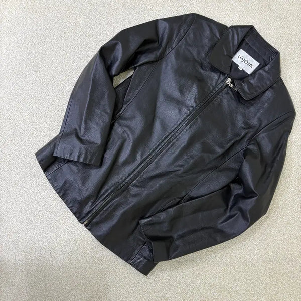 [BUNJANG] 55 LESJOURS Genuine Leather Jacket / 55 LESJOURS 양가죽 자켓 0929K2