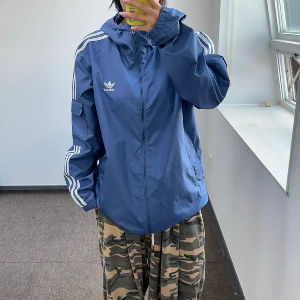 [BUNJANG] Adidas Firebird Track Top Windbreaker Jacket / Adidas 아디다스 파이어버드 트랙탑 바람막이