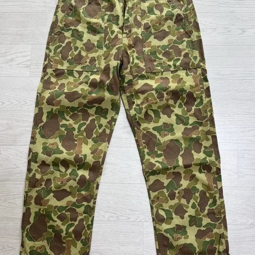 [BUNJANG] Pherrow's Duck Camo Fatigue Pants / 페로우즈 덕카모 퍼티그 팬츠 32사이즈