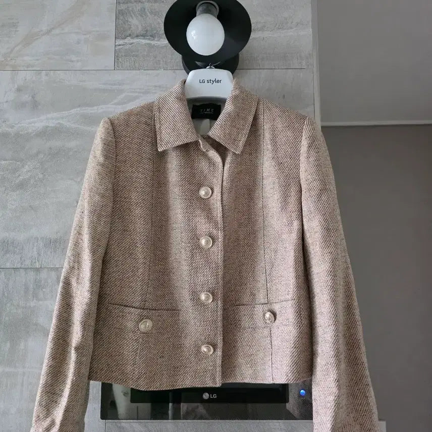 [BUNJANG] Women's Elegant Jacket with Premium Buttons / 타임자켓