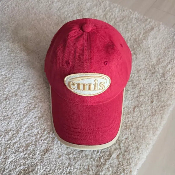 [BUNJANG] EMIS Red Ball Cap / EMIS 볼캡 레드