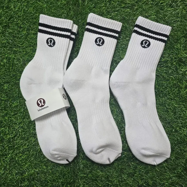 [BUNJANG] Lululemon Double-Layered Socks (6 Pairs) / 룰루레몬 양말 이중바닥