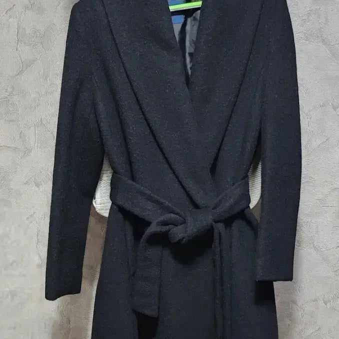 [BUNJANG] Moje Spoin Black Wool Coat / 모조에스핀 울코트