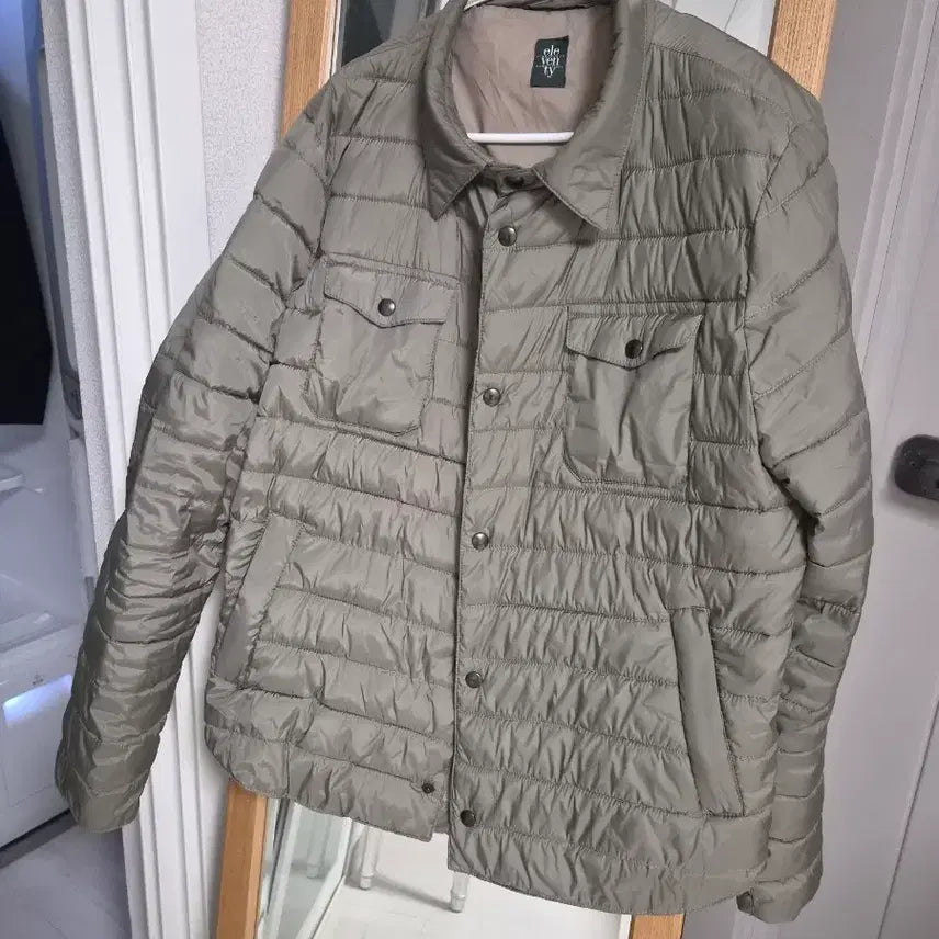 [BUNJANG] 11ity Lightweight Padded Shirt Jacket / 일레븐티경량패딩셔츠자켓100
