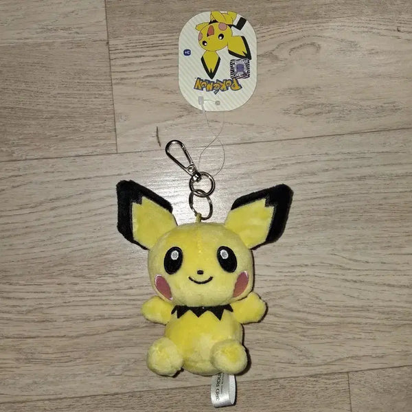 [BUNJANG] Pokemon Pikachu Plush Keychain (8cm) / 포켓몬스터 봉제인형 8센티 피츄 키링(무료배송)