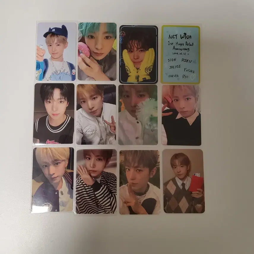 [BUNJANG] NCT WISH Yushi Photocard Bundle Set / 엔시티위시 유우시 포카 일괄