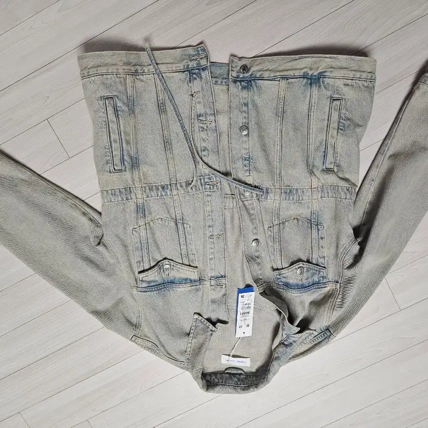 [BUNJANG] Samsøe Samsøe Denim Jacket Light Blue L / 삼소앤삼소청 데님 자켓 연청색 택달린 새상품