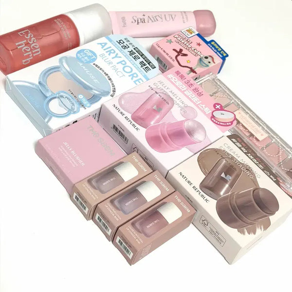 [BUNJANG] Phy Spabase & Peripera Palette Bundle Set / 새화장품 포함 일괄 판매