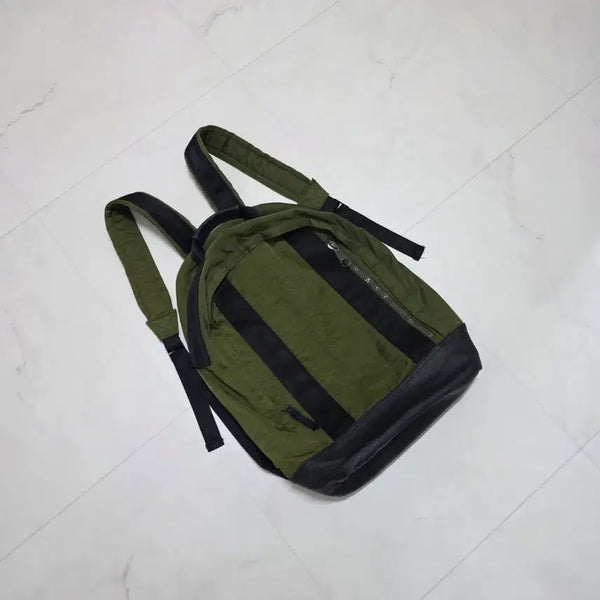 [BUNJANG] Gap Nylon Backpack Khaki Olive / Gap 갭 나일론 백팩 카키 올리브