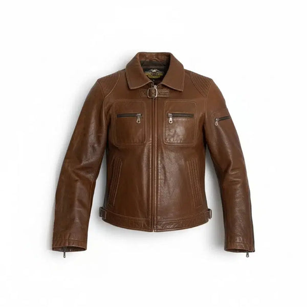 [BUNJANG] Harley-Davidson Leather Rider Jacket M / 할리데이비슨 가죽 라이더 자켓 M