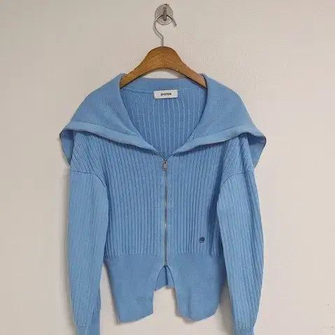 [BUNJANG] System Sailor Collar Zip-Up Cardigan / 22시스템 세일러카라 집업가디건