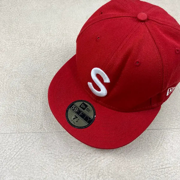 [BUNJANG] Supreme x New Era Snapback Hat / 슈프림 x 뉴에라 스냅 백