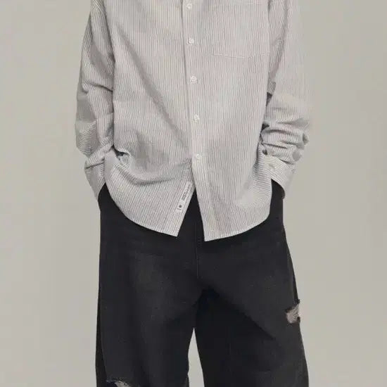 [BUNJANG] Urban Type Damage Wide Pants / 어반디타입 와이드 팬츠 / 어반디타입 데미지 와이드팬츠
