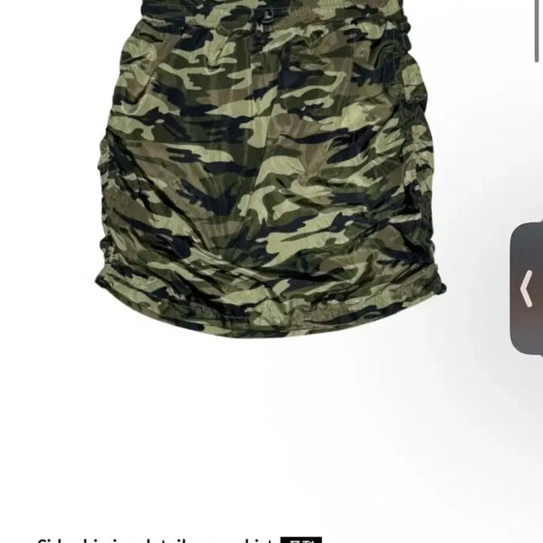 [BUNJANG] Shirring Cargo Skirt / 셔링 카고 스커트