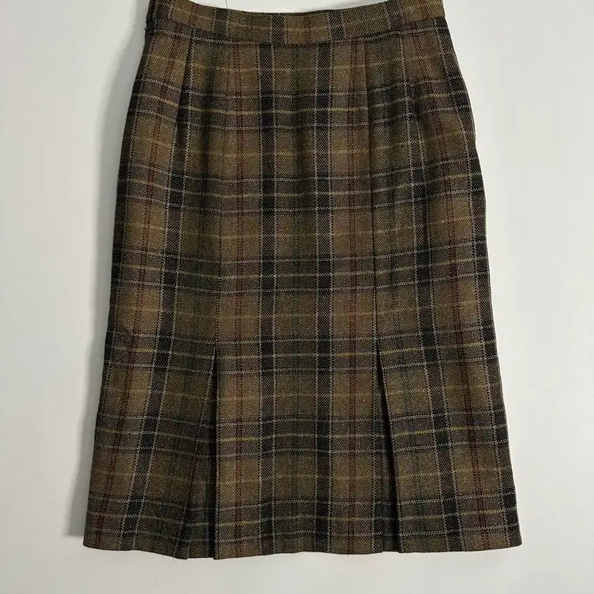 [BUNJANG] Chloe Pleated Wool Midi Skirt / 끌로에 플리츠 울 미디스커트