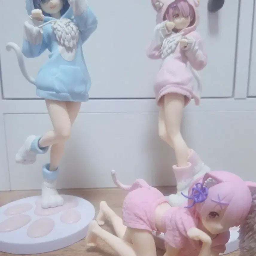 [BUNJANG] Re:Zero Rem & Ram Figure Bundle Set / 리제로 렘 람 피규어 일괄